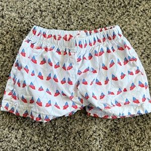Cecil and Lou 18 Month Flag Shorts